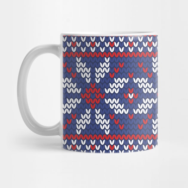 Knitting Xmas Big Snowflake by SpilloDesign